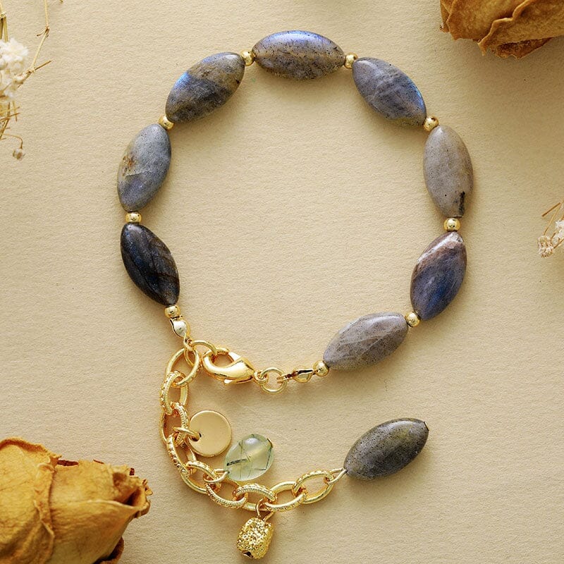 Pulseira de Labradorite Charme Místico