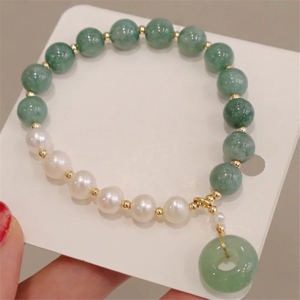 Pulseira Pérola de Jade Encantada