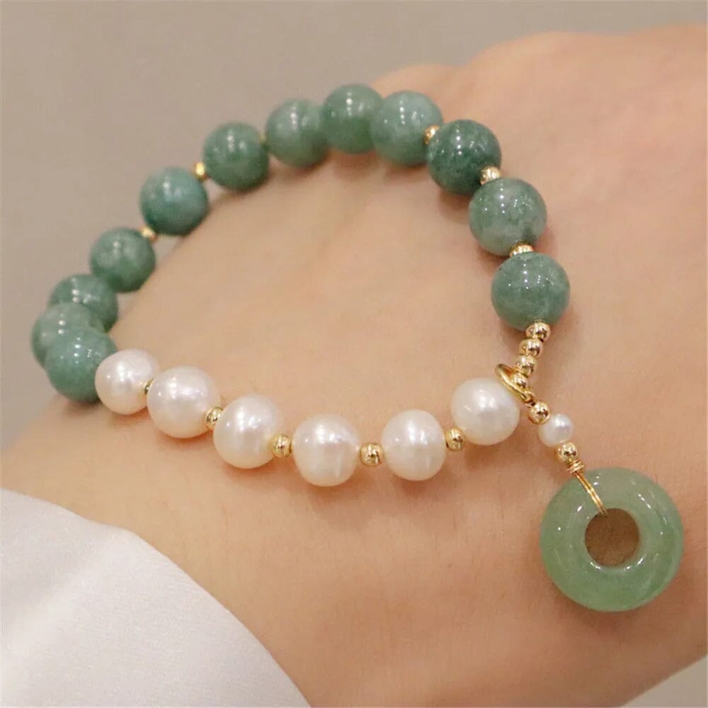 Pulseira Pérola de Jade Encantada