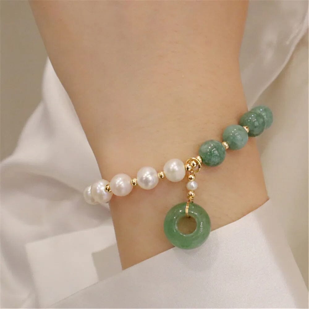 Pulseira Pérola de Jade Encantada