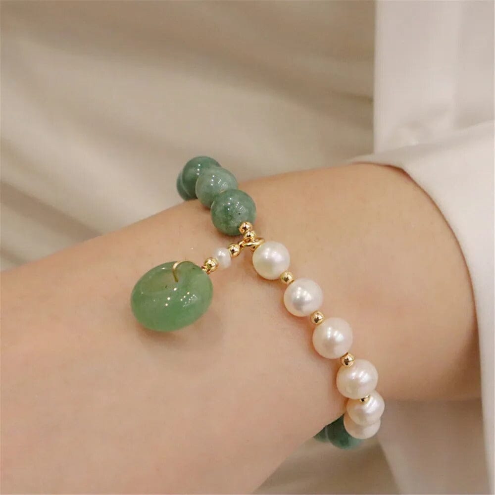 Pulseira Pérola de Jade Encantada