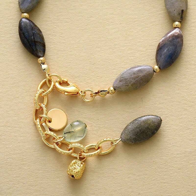 Pulseira de Labradorite Charme Místico