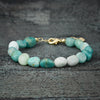 Pulseira Correntes Calmas de Amazonite