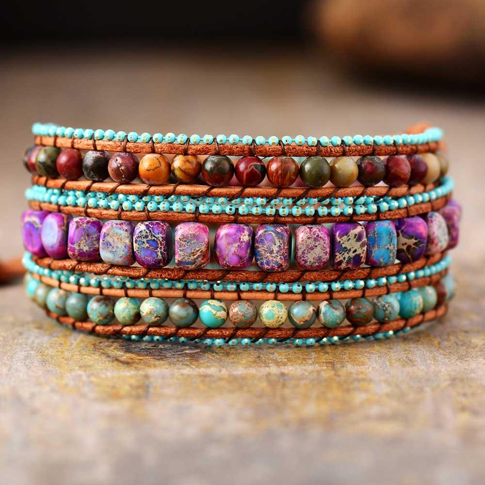Pulseira Do Coração Boémio