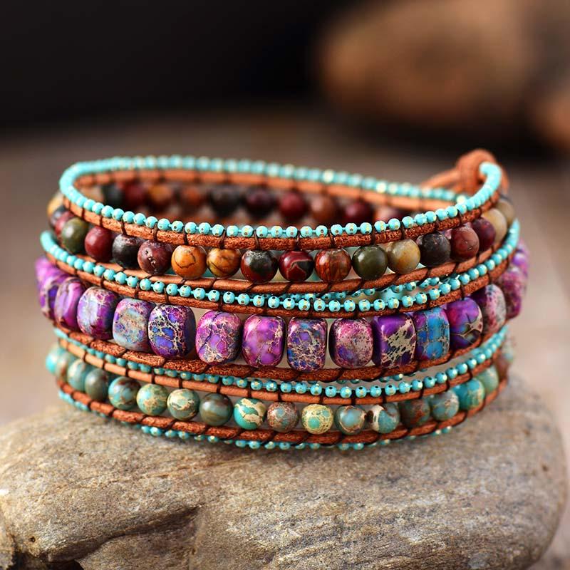 Pulseira Do Coração Boémio