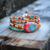 Pulseira De Cura Boho-Chic