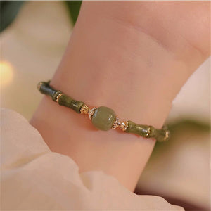 Pulseira Zen Eterno De Jade