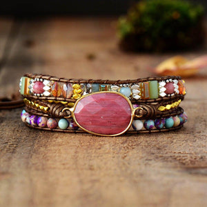Pulseira De Cura De Rodocrosita
