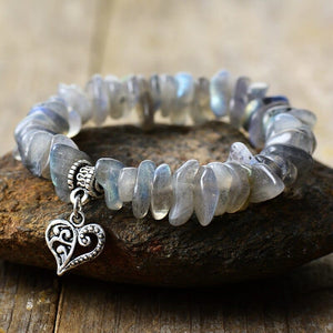 Pulseira Awakening Místico De Amor Em Labradorite