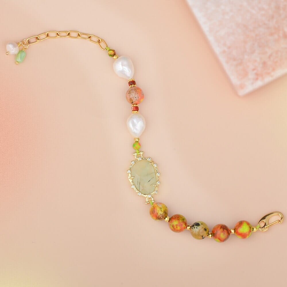 Pulseira Com Pedras Imperiais