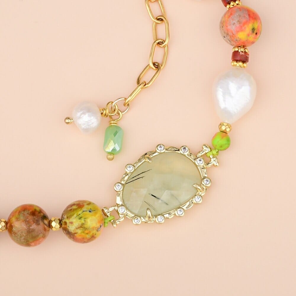 Pulseira Com Pedras Imperiais