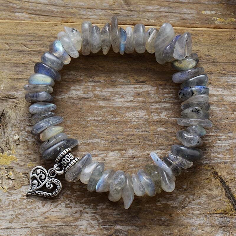 Pulseira Awakening Místico De Amor Em Labradorite