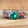 Pulseira Multicolor Cósmica De Embrulho
