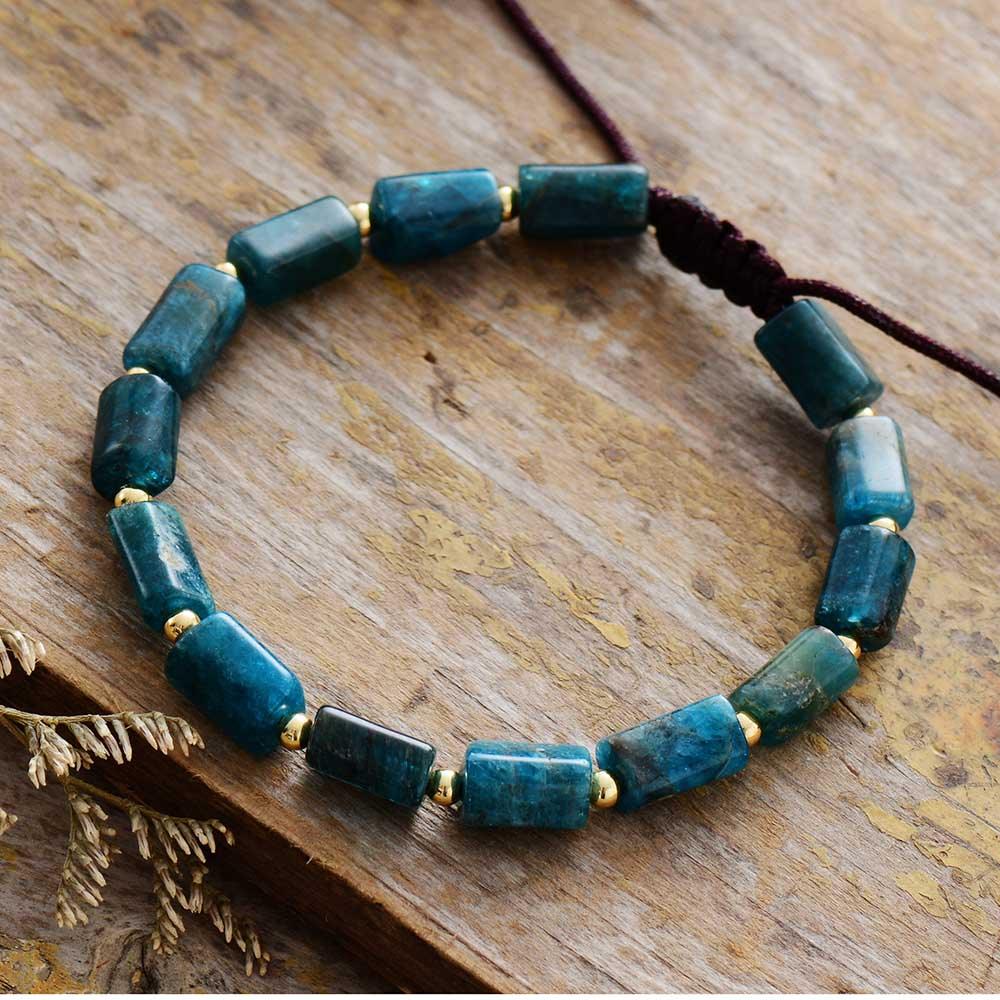 Pulseira De Casal Unisexo Apatite