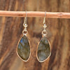 Brincos De Labradorite De Beleza Mesmerizante