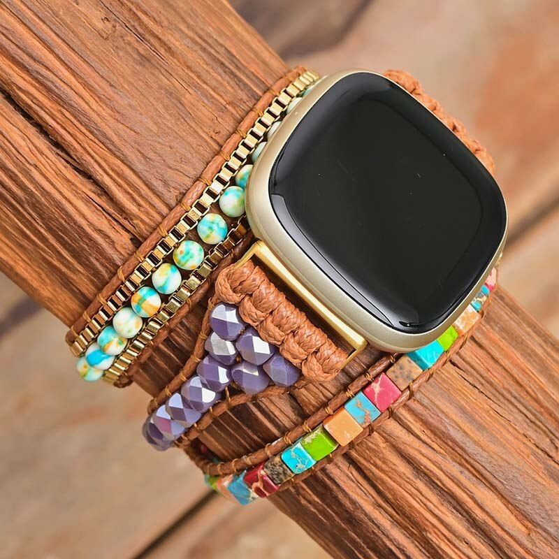 Pulseira Para Relógio Fitbit Alegria Deslumbrante