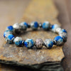 Pulseira Espiritualmente Suavizante De Jaspe Azul