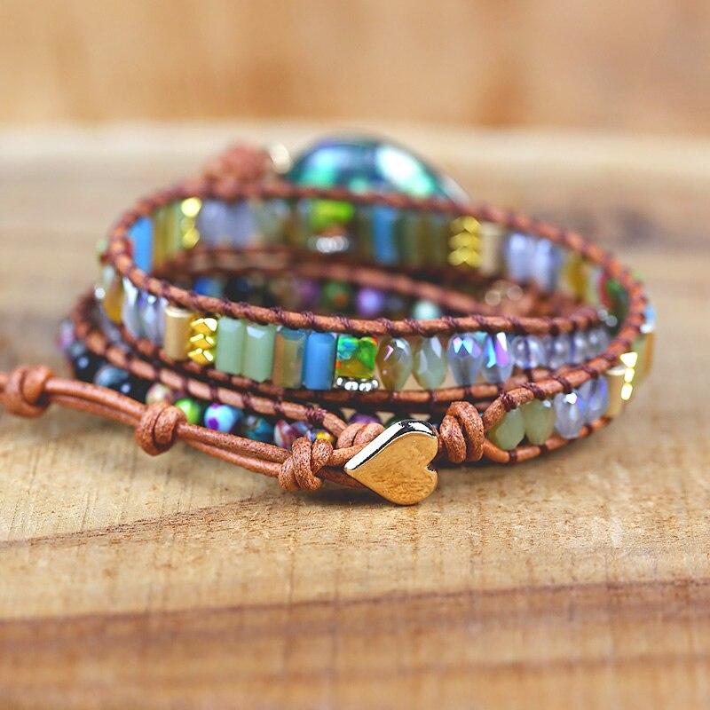 Pulseira Multicolor Cósmica De Embrulho