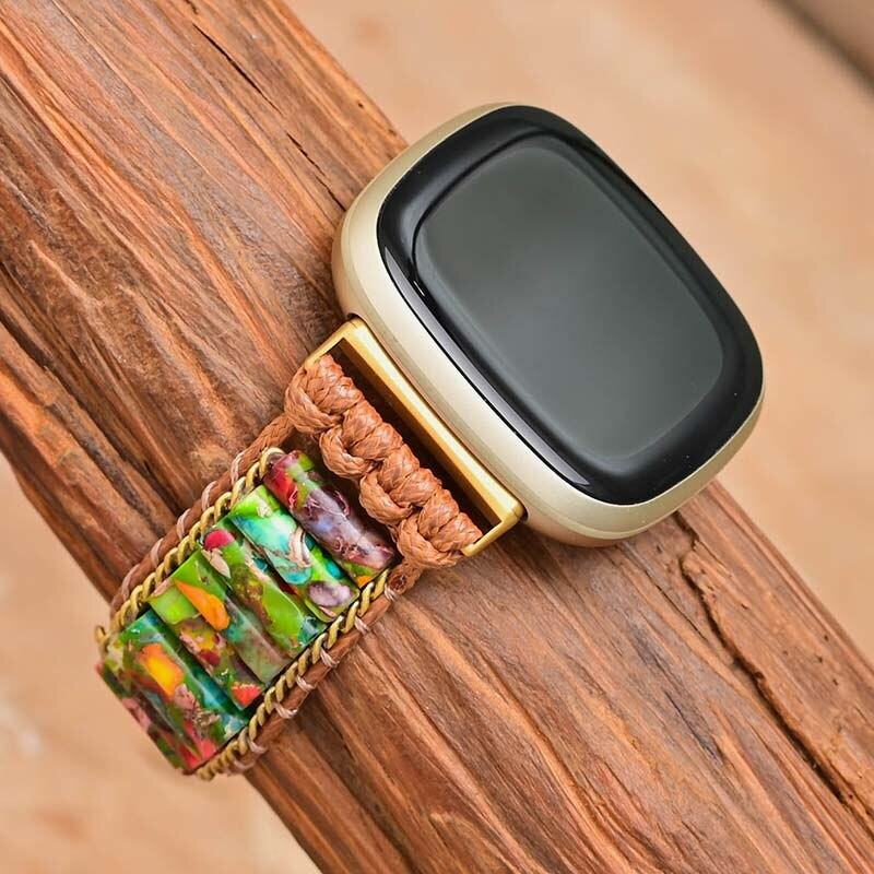 Pulseira Mãe Natureza Para Relógio Fitbit