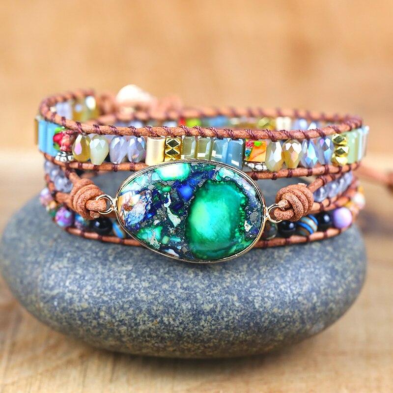 Pulseira Multicolor Cósmica De Embrulho