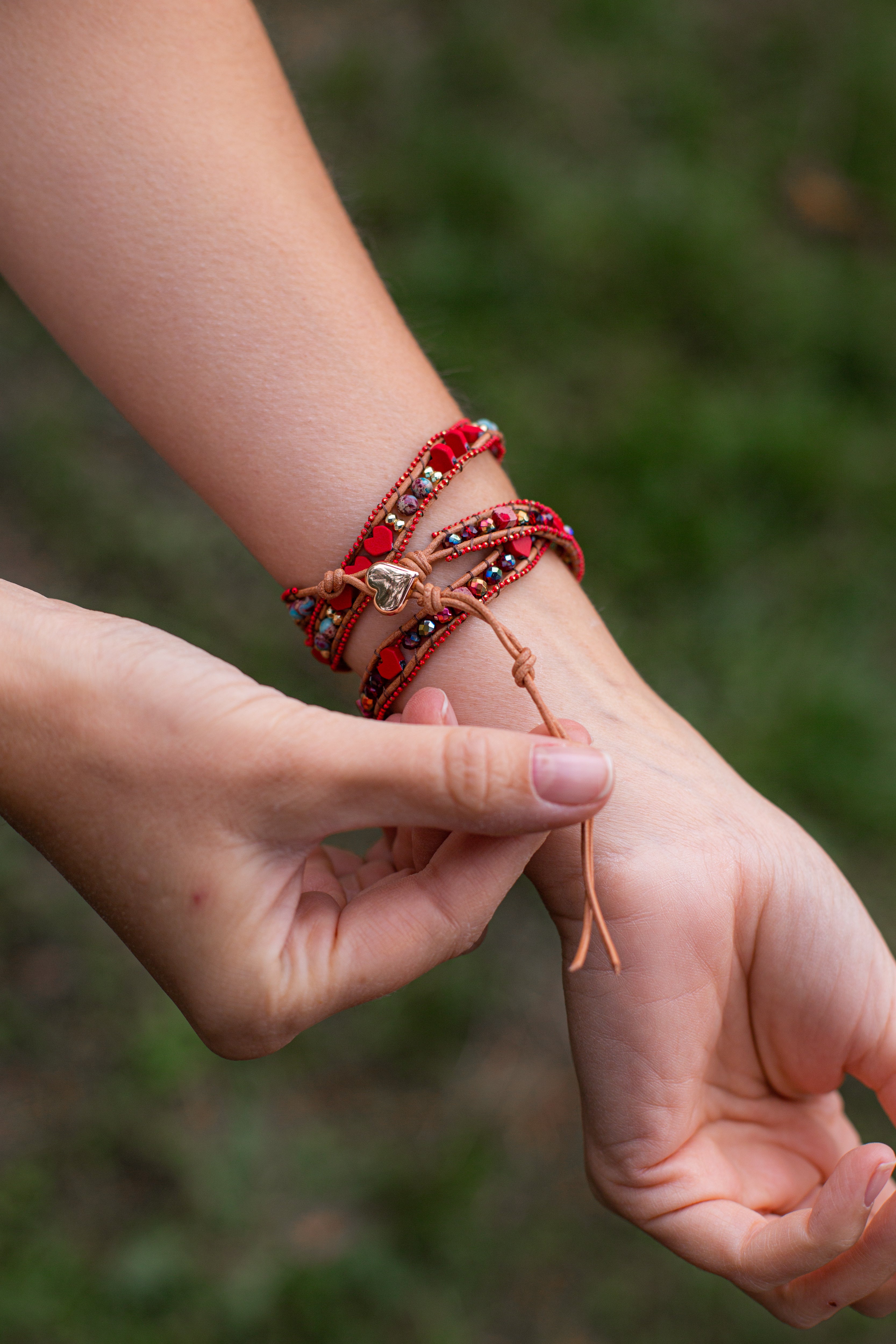 Pulseira De Embrulho Amor Puro